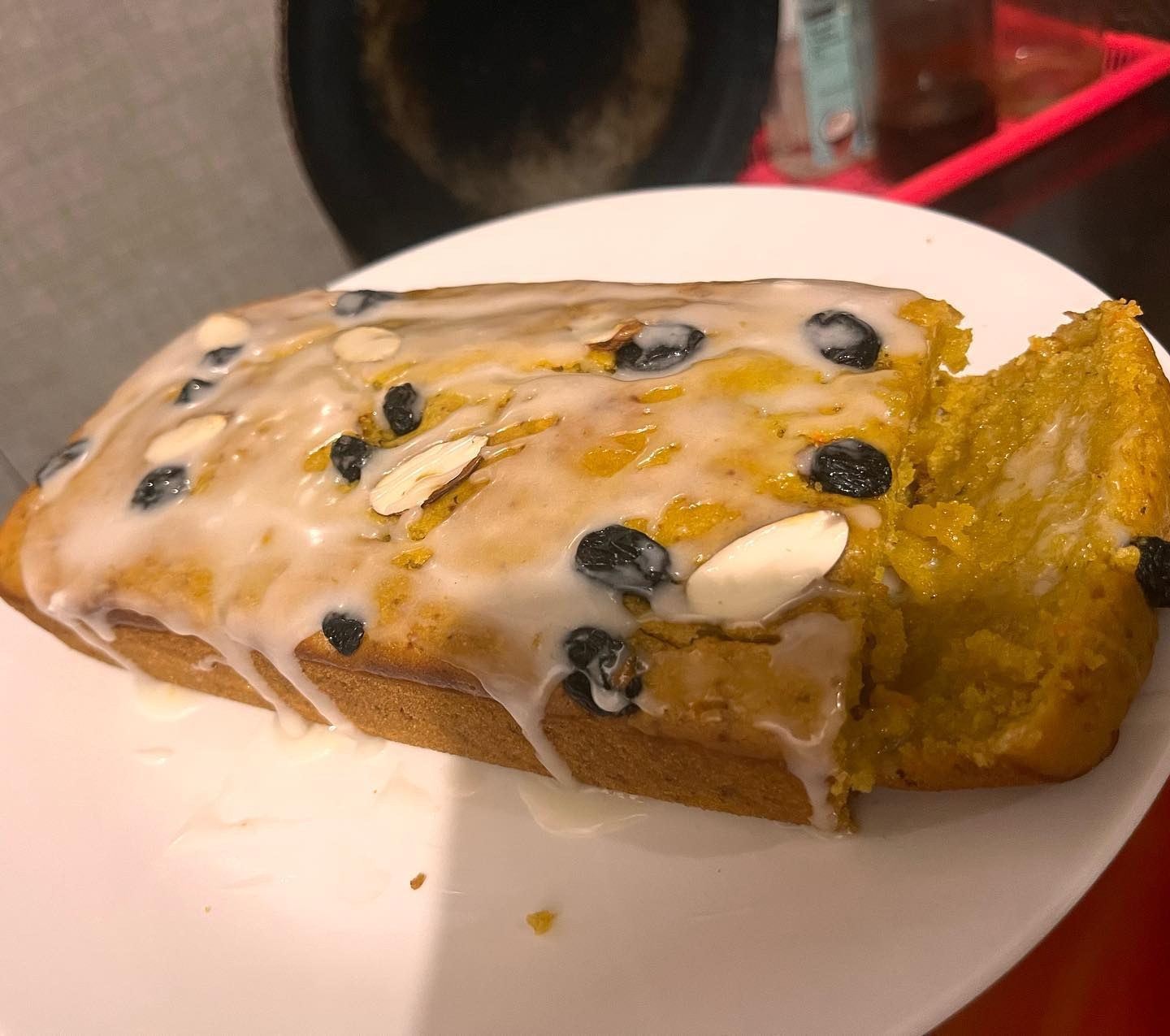 Lemon blueberry loaf